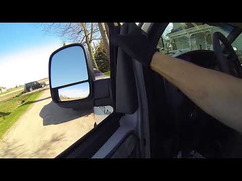 Chevy Express Cargo Van 2010 Window Seal Repair Divers Side Front Leak Replacement