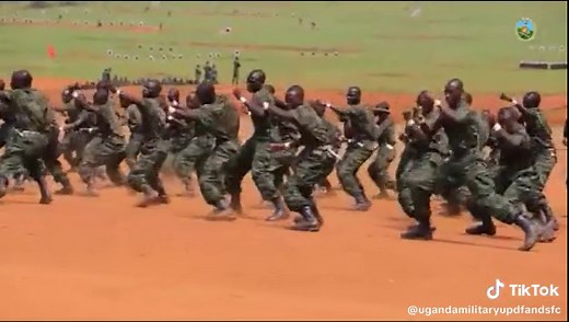 Military Training in Uganda: Drills and Exercises