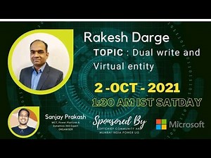 Integrate Dynamics 365 CE and FO Integration using Dual Write Part-1 Live Series 2-Oct-2021