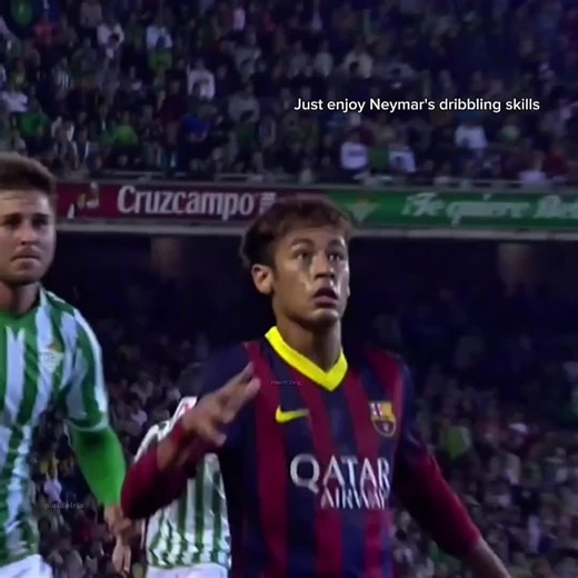 Neymar's Incredible Dribbling Skills on the Field