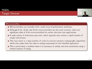 Lightweight Cryptography Target Devices