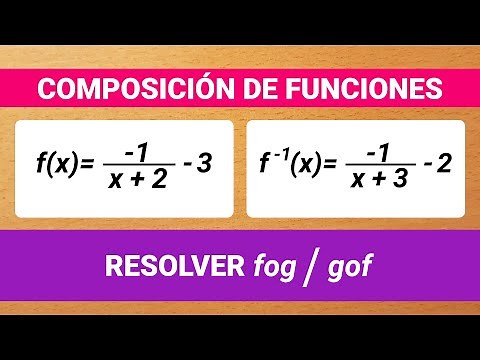 RESOLVER fog o gof | COMPOSICIÓN DE FUNCIONES