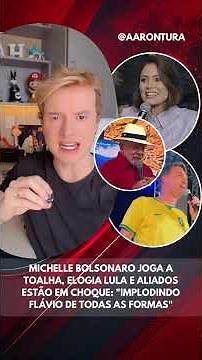 Michelle throws in the towel, praises Lula, and allies are in shock: "Imploding Flávio in every way"