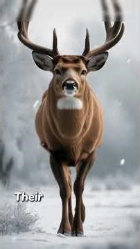 🦌 Megaloceros: The Giant Deer of the Ice Age! ❄️🔥 #animals #animalfacts #megaloceros #deer