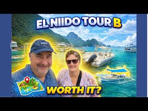 El Nido Boat Tour B Experience: Super Chill Day Exploring Palawan Islands Philippines! 🌴