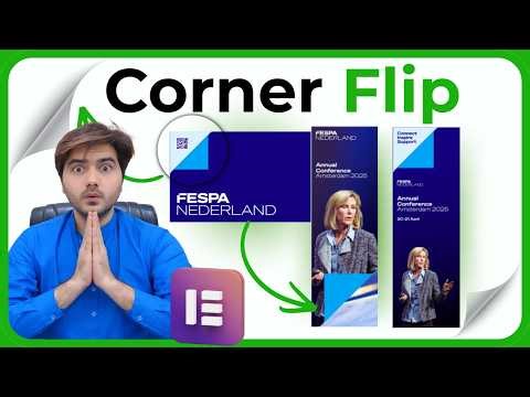 Border Corner Flip Effect on Hover in Elementor Container | NO Plugin Needed