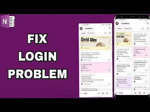How To Fix And Solve OneNote App Login Problem | Final Solution