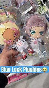 The coolest blue lock plushies😭#bluelock #bluelockedit #bluelockplushie #animeplush #anime #shorts