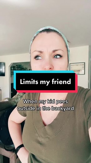 Kid's Funny Pee Mishap in the Yard