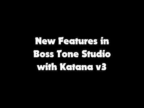 Boss Tone Studio v3 for Katana - quick overview