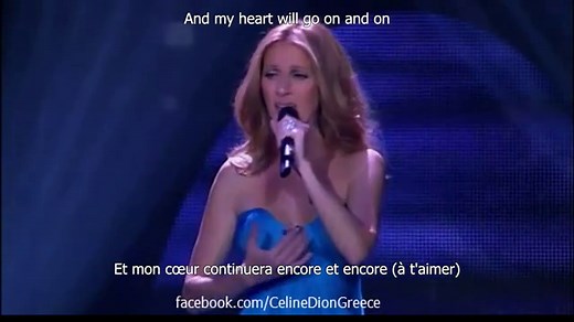 Céline Dion - My heart will go on (live)