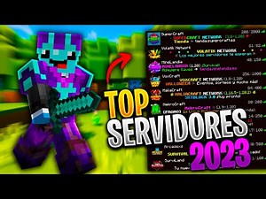 🔔 TOP 3 SERVIDORES para Minecraft PE/Bedrock/Java 1.20 | ¡Actualizados! (JAVA Y BEDROCK) 🔥