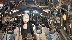 A brief history of pinsetting, continued: AMF 82-30 pinspotter at Fireside Bowl, Chicago, Illinois 2023 Video by Kevin Hong, www.vintagebowling.net #bowling #vintagebowling #bowlingalley #bowlingcenter #pinspotter #pinsetter #firesidebowl #chicago #bowlinglane #bowlingpin #bowlingpins #amf #amfbowling #qubicaAMF #machinery #machine #oldschool #retro #pastime #sport #bowlingtourism #GoBowling #USBC | Maple Pine by Kevin Hong