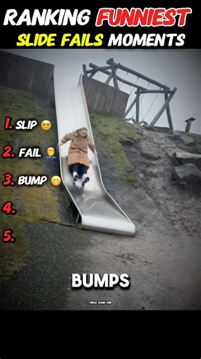 Ranking Funniest Slide Fails
