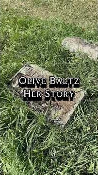 🪦 Headstone Cleaning and Story: Olive Violetta Welch Baltz🪦