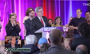 Jean-Luc Mélenchon fidèle à lui-même lors d’un meeting à Belfort