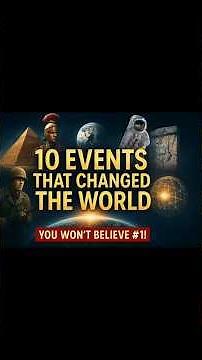 TOP 10 HISTORICAL EVENTS THAT CHANGED THE WORLD #history #world #youtubeshorts