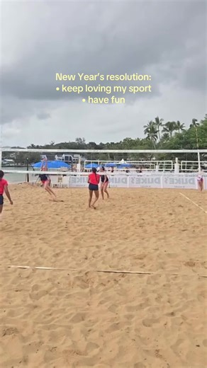 New Year’s Resolution: Love Beach Volleyball and Have Fun
