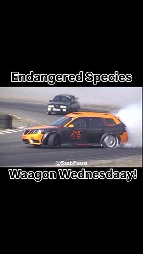 182 reactions | Custom RWD Saab drifting at Rudskogen Motorsenter,...