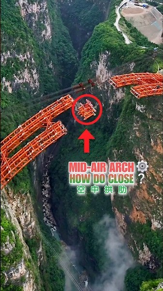 TWIN MEGA ARCHES TAKING SHAPE ⚙️ | Liuchehe Grand Bridge (六车河特大桥)