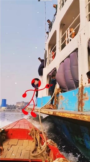 Why is this man running away with a rope? #shortvideo