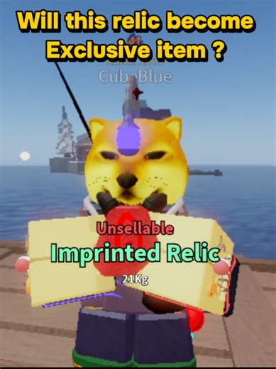 Roblox Fisch Imprinted Relic Showcase