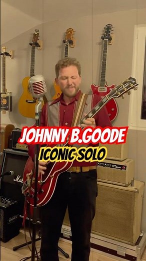 Johnny B. Goode Solo 🔥 Rock’n’Roll Guitar