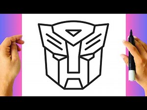 HOW TO DRAW A TRANSFORMER EASY