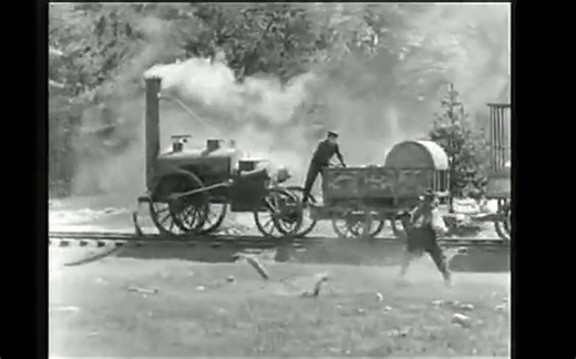 世界最早的火车 1829年史蒂芬森 火箭号