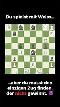 Can you solve this rather unusual chess puzzle? 😈