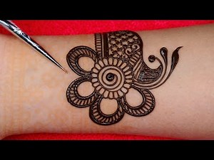 Eid special front hand mehndi design | full hand mehndi design | simple mehndi design