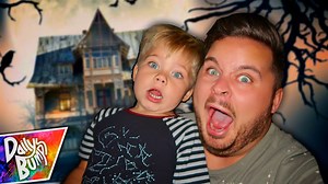 Ollie and Finn were so brave going through their first Haunted Maze! We are so proud of them! Did you see their reactions to going through the maze?? | Daily Bumps - Lanning Family