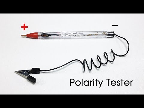 DIY Polarity Tester positive negative finder