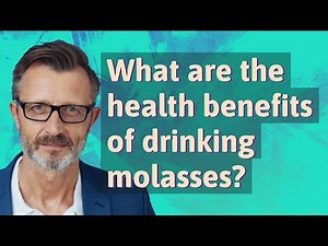 What are the health benefits of drinking molasses?