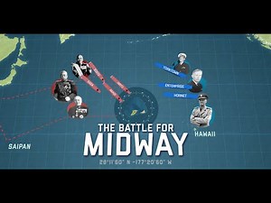 BATTLE OF MIDWAY | Animated Battle Map