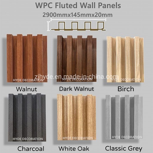 [Hot Item] Interior Decorative Fluted Wood Panels WPC Great Wall Board for Wall and Ceiling