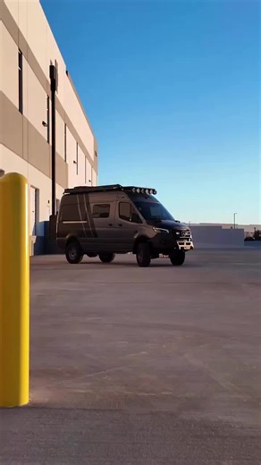 Sprinter Van Adventure with Off-Road Lighting