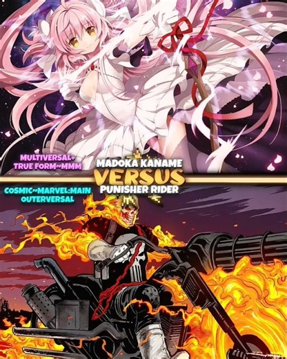 Madoka Kaname vs Punisher Rider | Cosmic Presence
