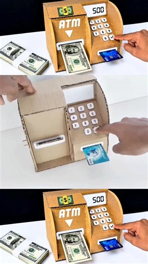How to Make Personal ATM Machine - DIY ATM Machine#howto #atm #diy #handmade #kevinlee