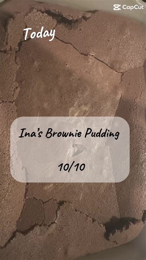Ina’s Brownie Pudding well worth making!! Chocolate Lovers #brownie #inagarten #chocolate #desserttiktok #pudding Ingredients Brownie Pudding 2 sticks unsalted butter, plus extra for buttering the dish 4 extra-large eggs, room temperature 2 cups sugar 3/4 cup cocoa powder 1/2 cup all-purpose flour 1 vanilla bean or 1 tsp of vanilla extract 1 Tbsp framboise liqueur, optional vanilla ice cream for serving, optional Preheat the oven to 325°F. Lightly butter a 2-quart (9 by 12 by 2-inch) oval baking