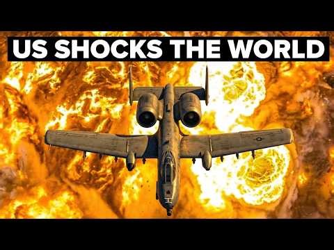 US Just FOUND Iran's Biggest Secret at Strait of Hormuz... Then The A-10 Warthog Did This...