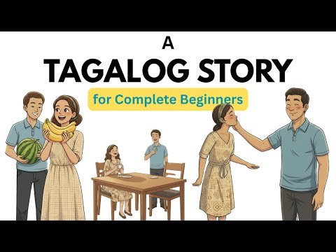 A Day in the Life of Anna and Ben - Superbeginner Tagalog #1