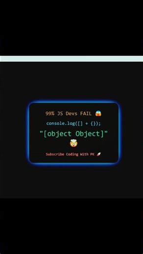 99% JavaScript Developers Fail This Output 😱 | JS Trick #shorts #codingwithpk #js #trendingshorts