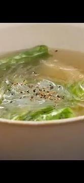 レタスと春雨の中華スープ