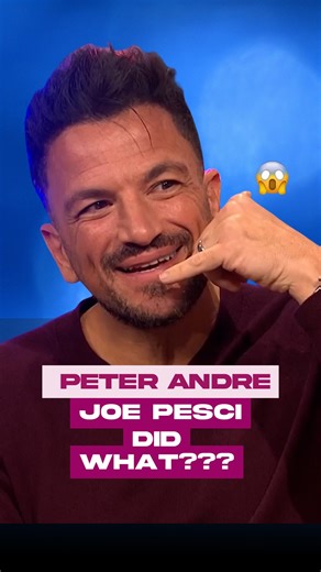 Joe Pesci did what!? 🤭🤯 #PeterAndre joined us to talk all things Frankie Valli and the Four Seasons, and casually dropped a fact we were not ready for! 😱 #sundaybrunch #PeterAndre #FrankieValli #JerseyBoys #JoePesci | Sunday Brunch
