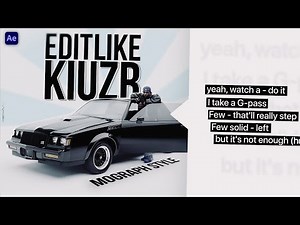 How to Make Kiuzr Viral Mograph Edit | Step by Step in After Effects