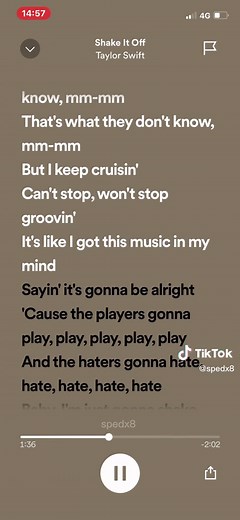 Taylor Swift 'Shake It Off' Sped Up Speed Instrumental