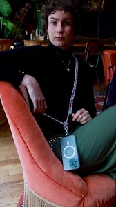 Yoggle Power Click 2 in 1 Charging Cable & Phone Strap (8mm USB-A to USB-C; 7mm USB-C to USB-C) (All Black)