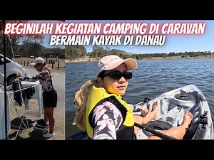 Kayaking on the Lake | Camping in a Caravan