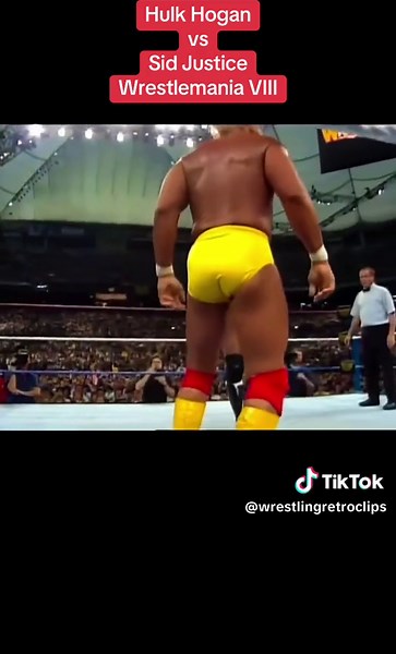 Hulk Hogan vs Sid Justice Wrestlemania VIII: Epic Wrestling Showdown